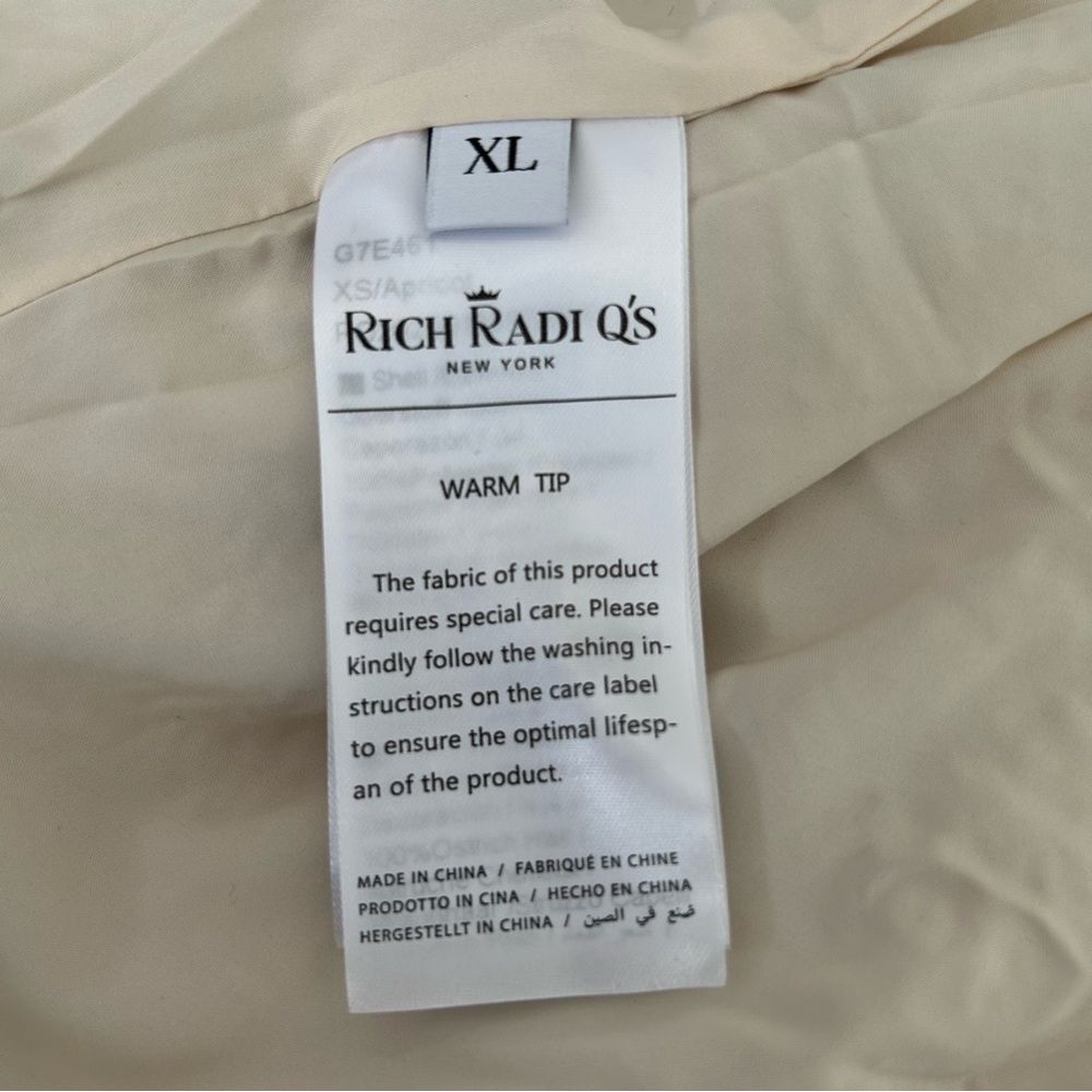 NWT RICHRADIQS Dazzling Sequined Feather Cuff Dress - Picture 15 of 16